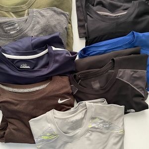 Mens long sleeve shirts XL...all 9 shirts for one price!